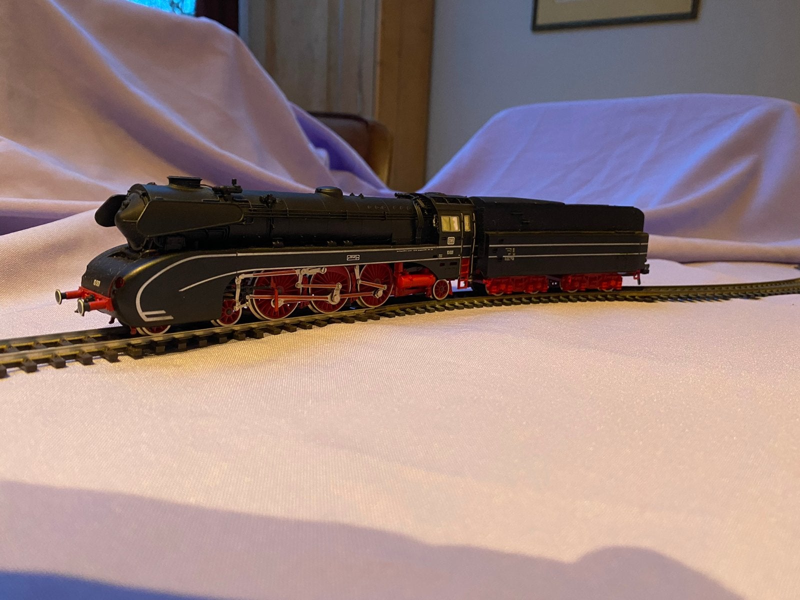 Rivarossi BR 10 001 Stoomlocomotief 2-rail gelijkstroom, Ophalen of Verzenden, Zo goed als nieuw, Gelijkstroom, Locomotief