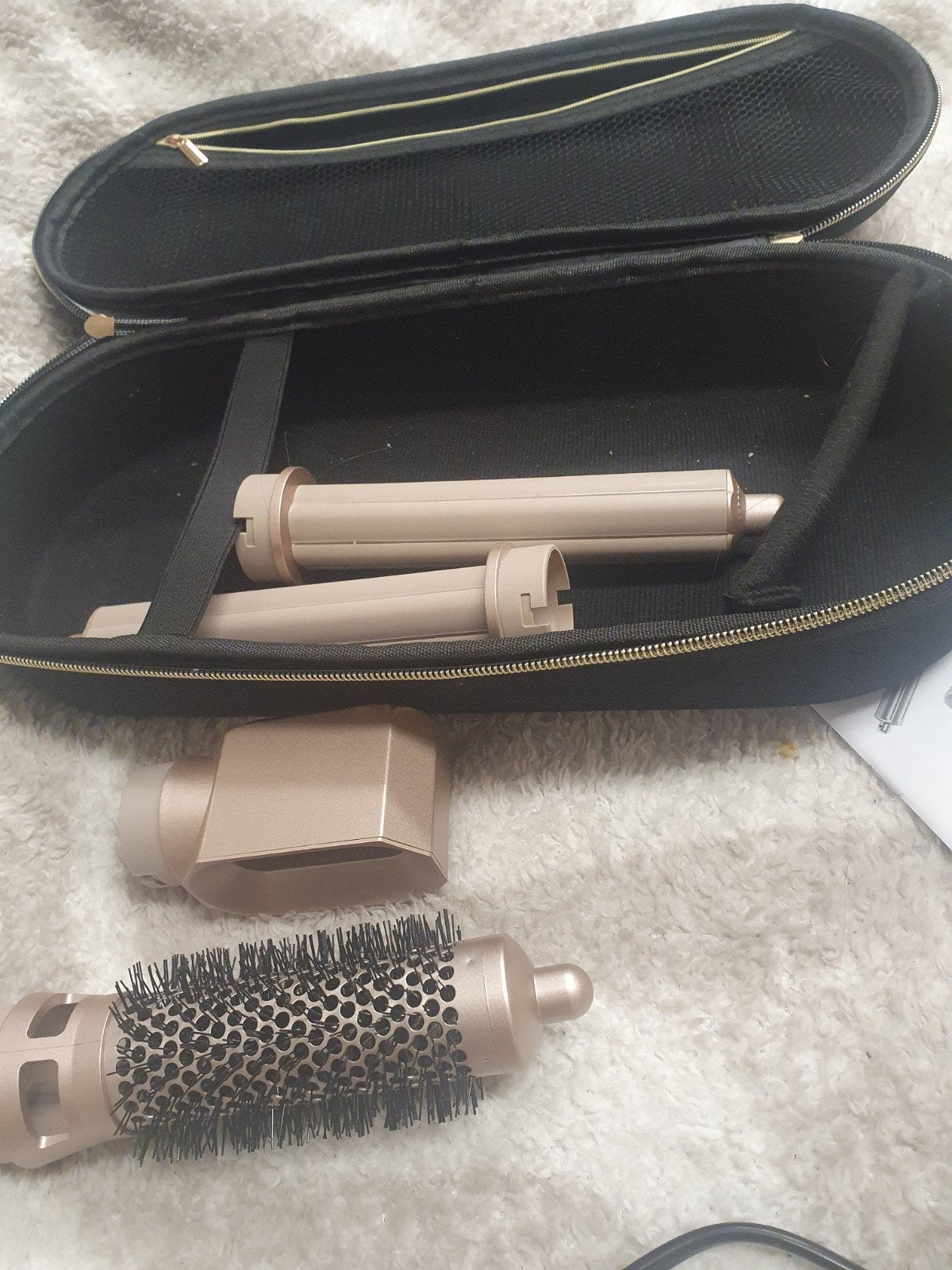 5 in hair styling set. Bijna niet gebruikt zo goed als nieuw, Ophalen of Verzenden, Zo goed als nieuw, Krultang of Stijltang