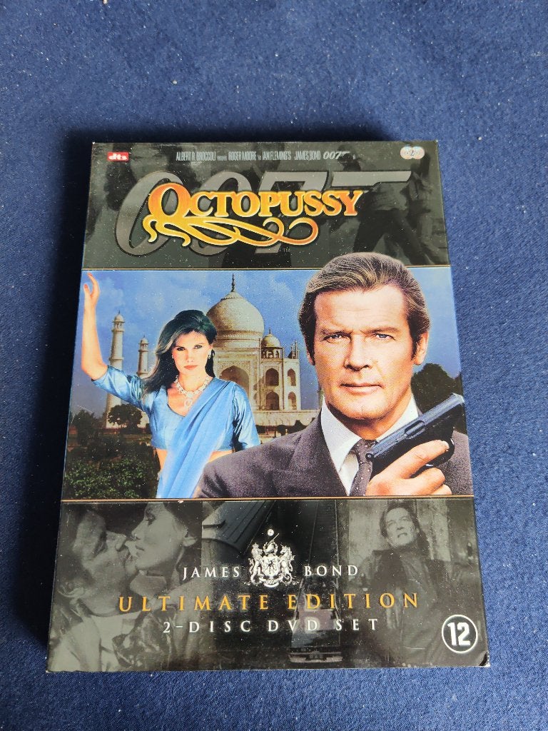 James Bond 007 Octopussy Ultimate Edition 2-Disc DVD Set, Alle leeftijden, Ophalen of Verzenden, Zo goed als nieuw