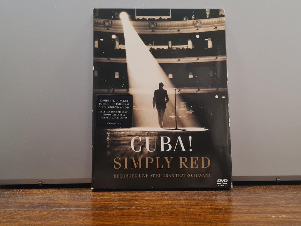 Simply Red - Cuba! Live DVD (Muziek & Concerten), Cd's en Dvd's, Dvd's | Muziek en Concerten, Alle leeftijden, Ophalen of Verzenden
