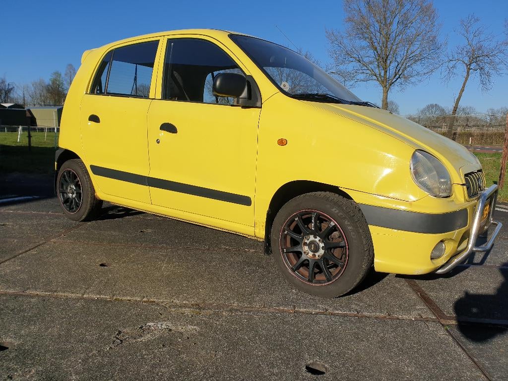 Hyundai Atos Prime Sport 1.0 | zuinig | geen APK, Auto's, Hyundai, Trekhaak, Stof, 4 cilinders, 400 kg