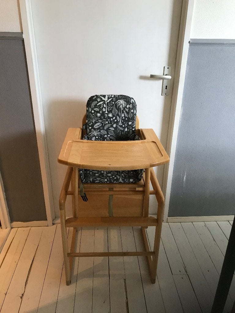 Houten tafelstoel, Ophalen, Gebruikt, Overige typen, Gordel(s)