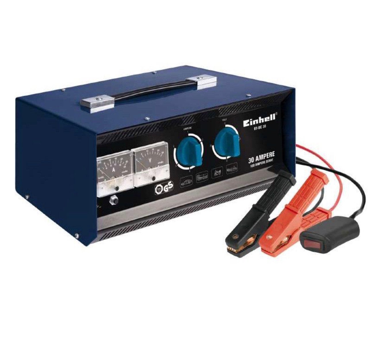 Einhell BT-BC 30 Acculader 6/12/24V – 30A + Starthulp 100A, Ophalen, Zo goed als nieuw