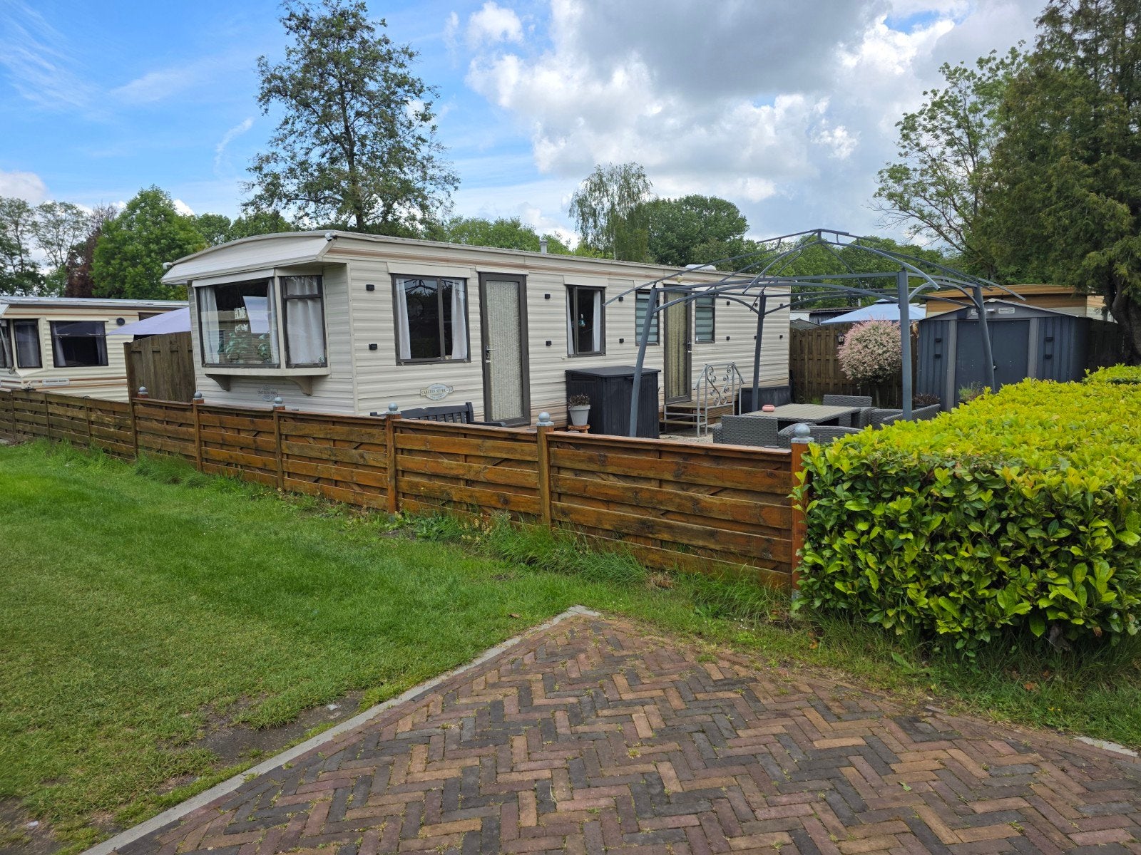 Prachtige cosalt carlton 10,50m x 3,60m instapklaar 2 slkr, Caravans en Kamperen
