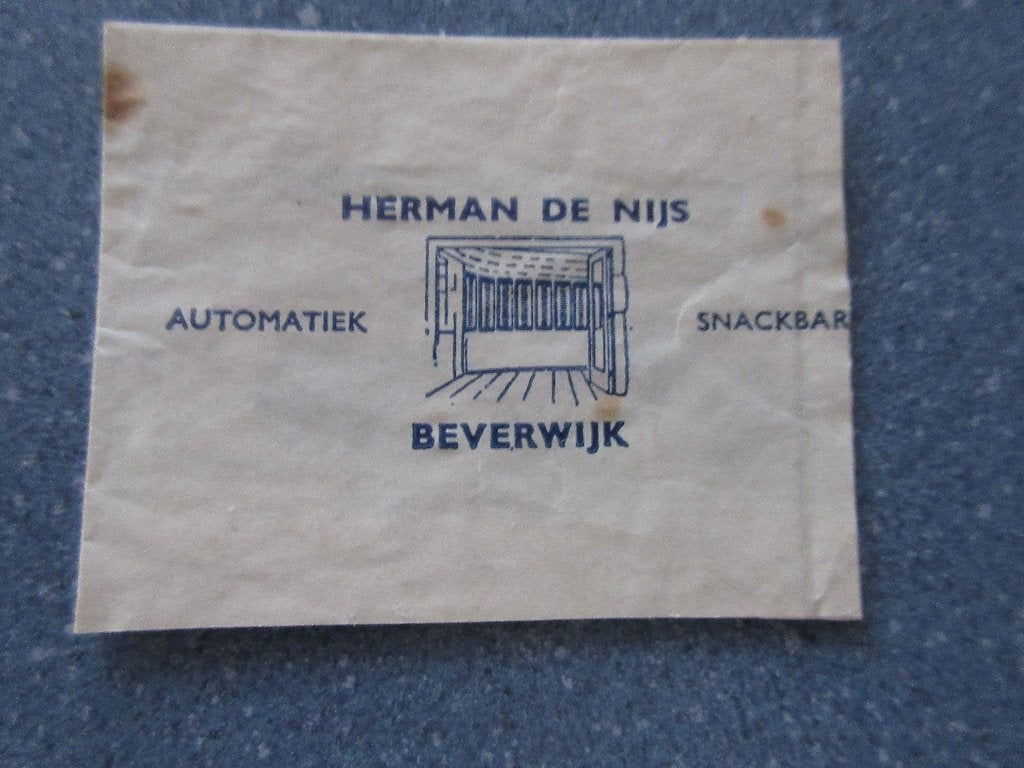 Beverwijk, automatiek-snackbar Herman de Nijs, Verzenden, Nederland