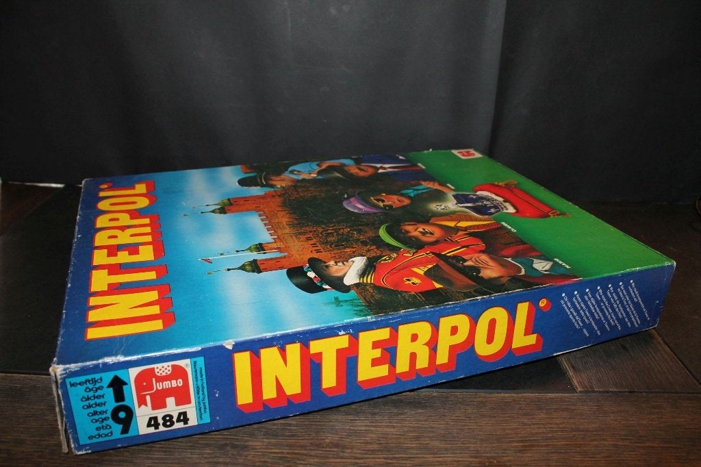 Interpol bordspel, Jumbo 1978, in hele mooie conditie. S0, Hobby en Vrije tijd, Gezelschapsspellen | Bordspellen, Tweedehands verkoop
