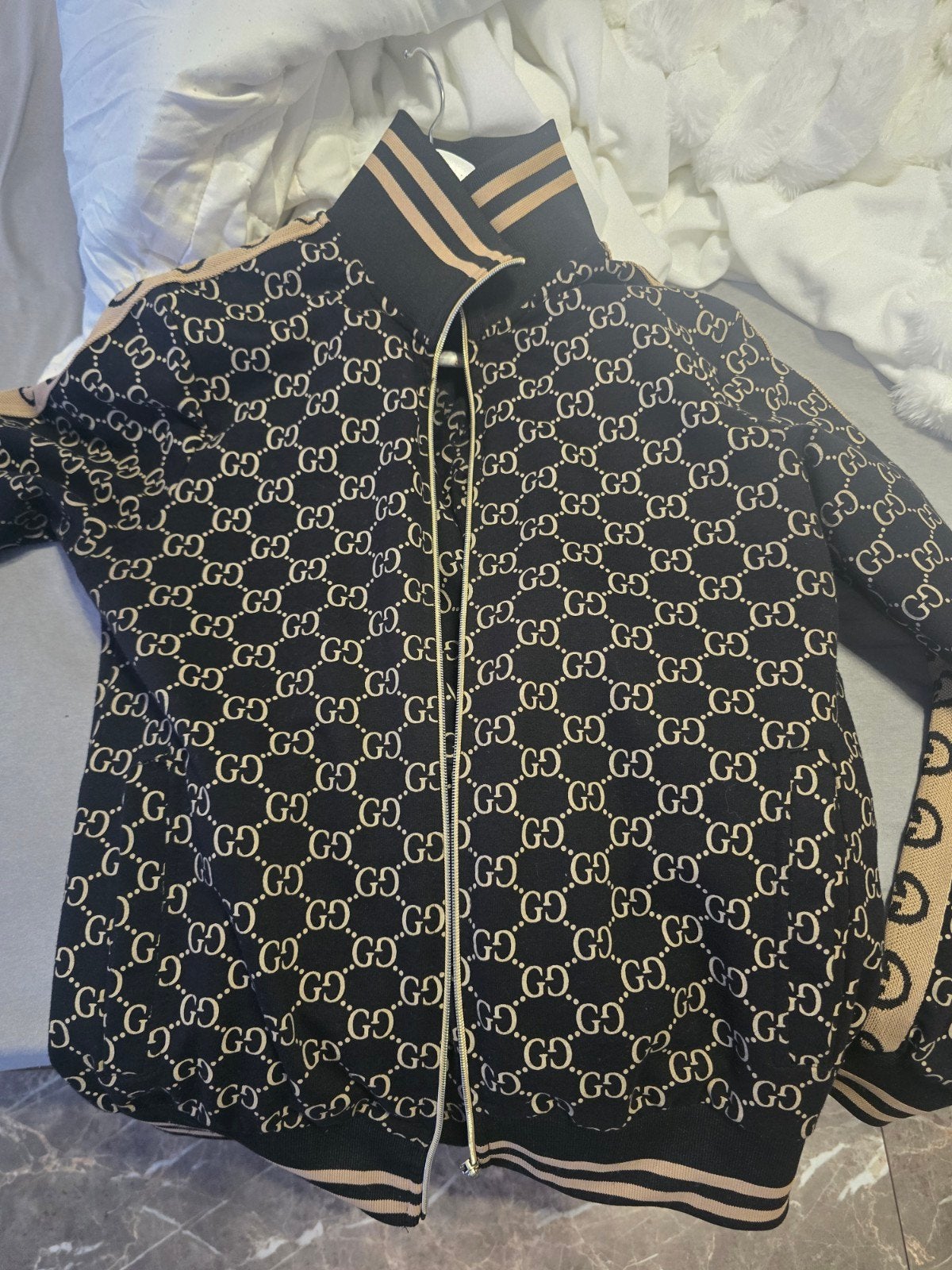 Gucci trainingspak maat M, Ophalen of Verzenden, Maat 48/50 (M), Zwart, Gucci
