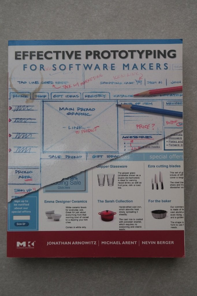 Boek: Effective Prototyping for Software Makers, Ophalen of Verzenden, Nieuw, Arnowitz