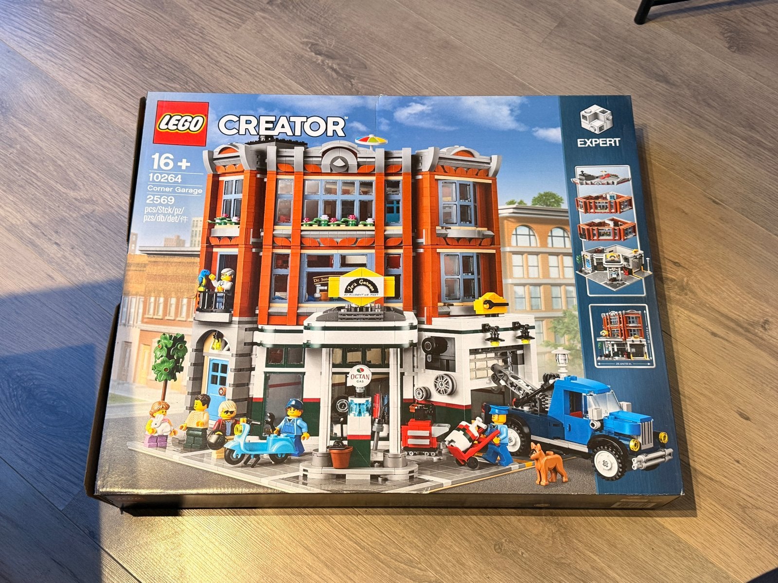 LEGO Creator Expert 10264 Corner Garage gebruikt, Kinderen en Baby's, Ophalen of Verzenden, Nieuw