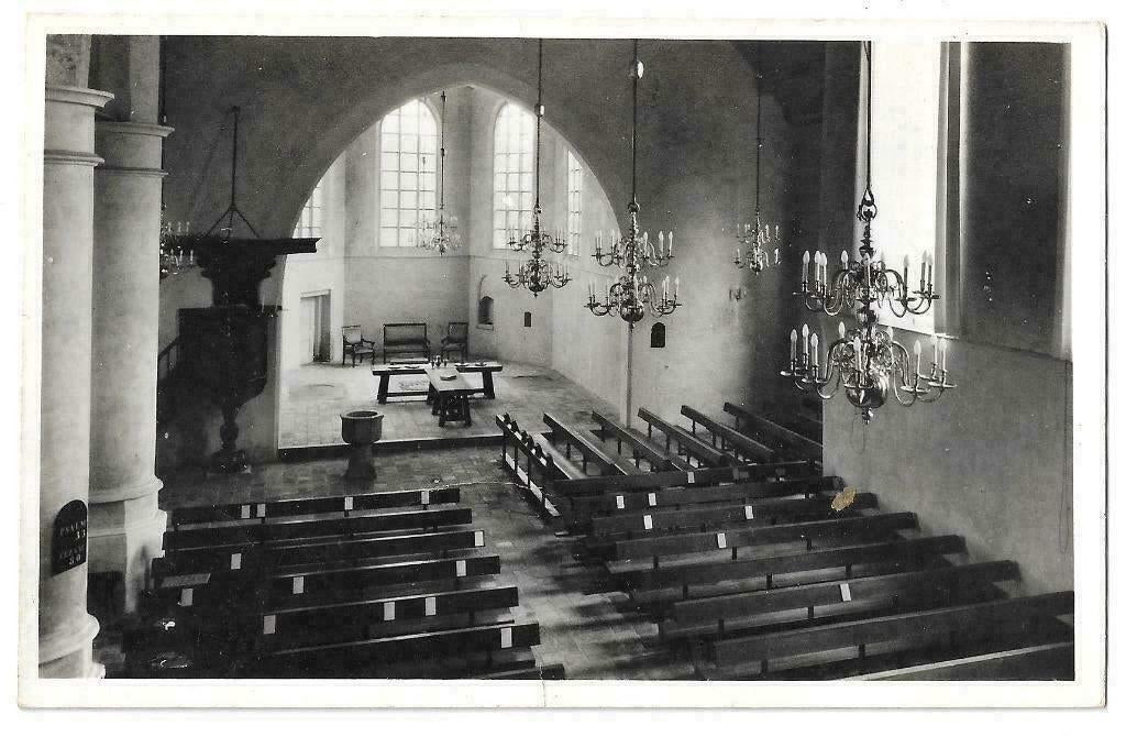 AK 's-Gravenmoer - Hervormde Kerk, interieur, Verzenden, 1960 tot 1980, Ongelopen, Noord-Brabant