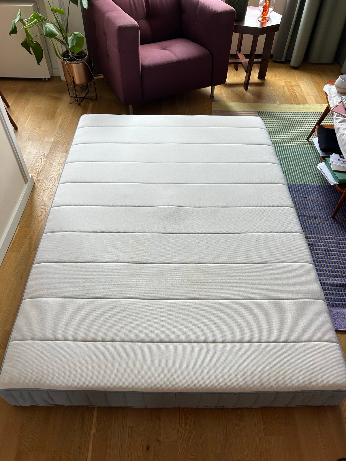 IKEA VESTEROY matras 140x200 cm, Huis en Inrichting, Ophalen, Gebruikt, Tweepersoons, 140 cm