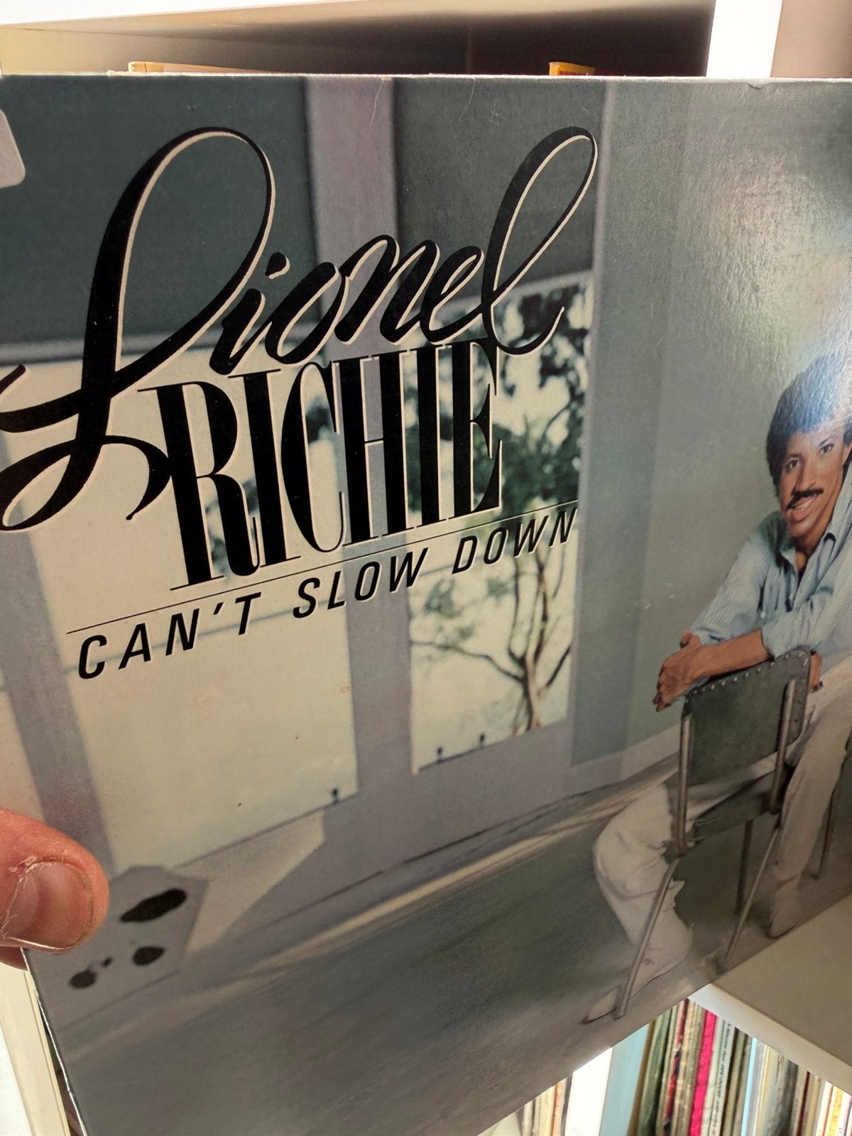 Lp lionel richie can’t slow down, Ophalen of Verzenden, Zo goed als nieuw