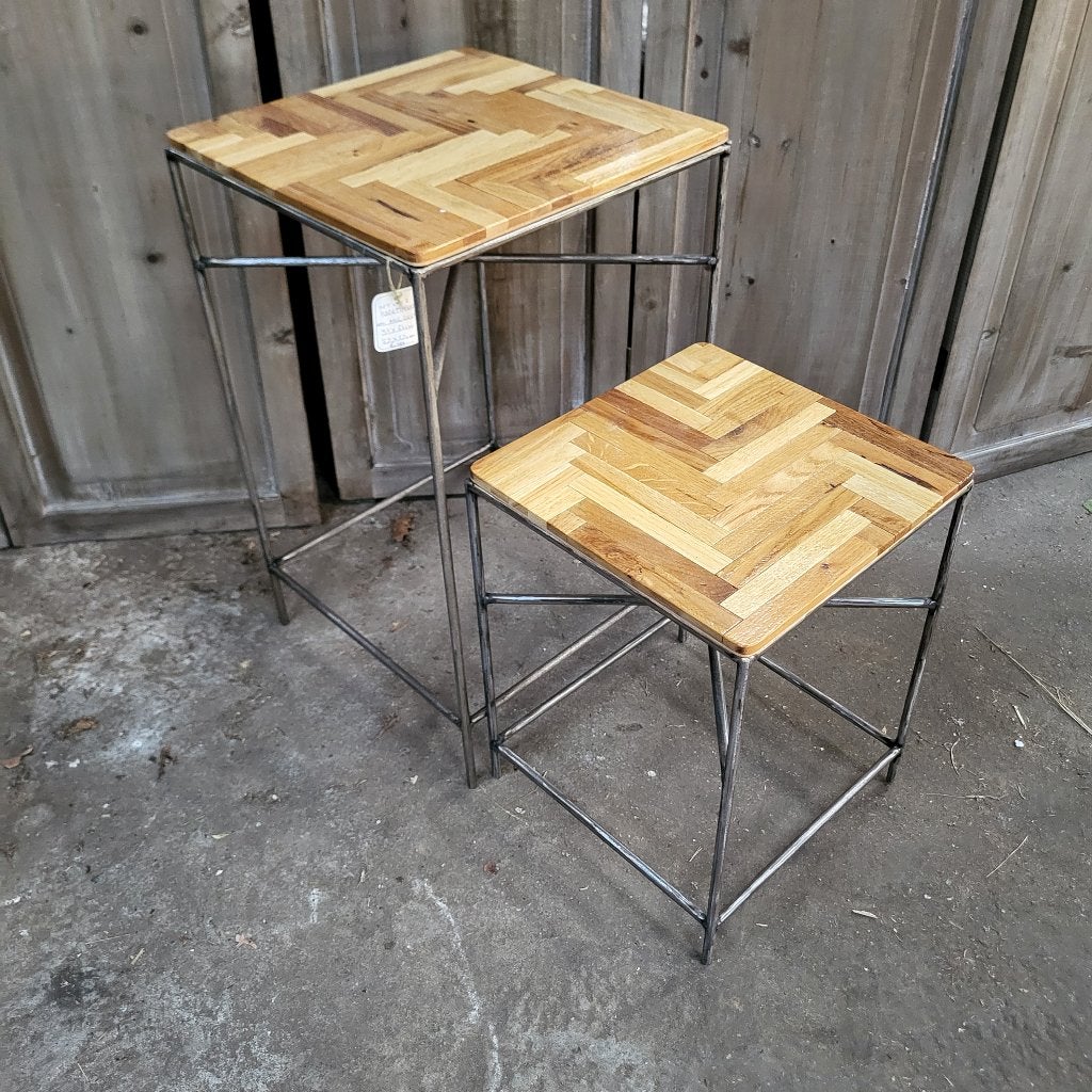 Consoles, bijzettafels, Minder dan 55 cm, Vierkant, Ophalen of Verzenden, Zo goed als nieuw