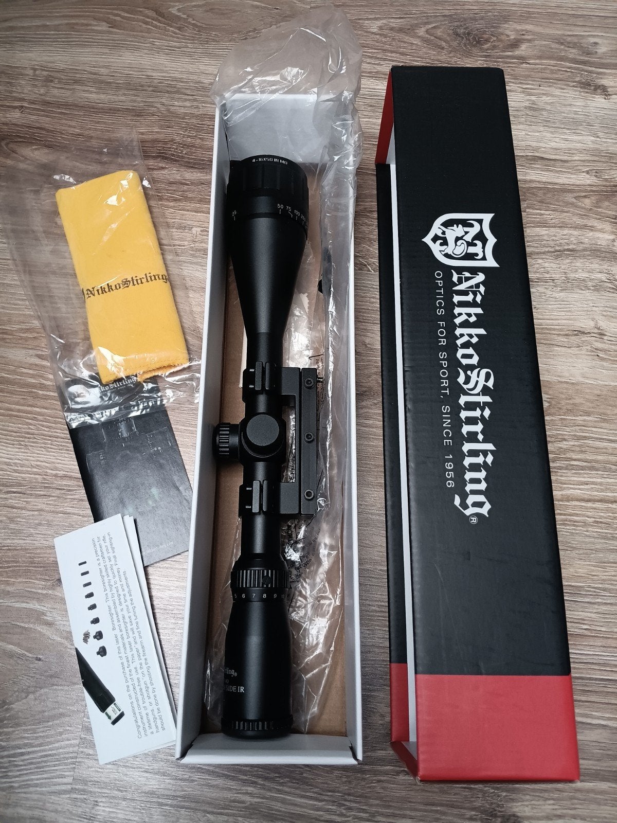Nikko Stirling Mount Master AO kijker, Ophalen of Verzenden, Zo goed als nieuw