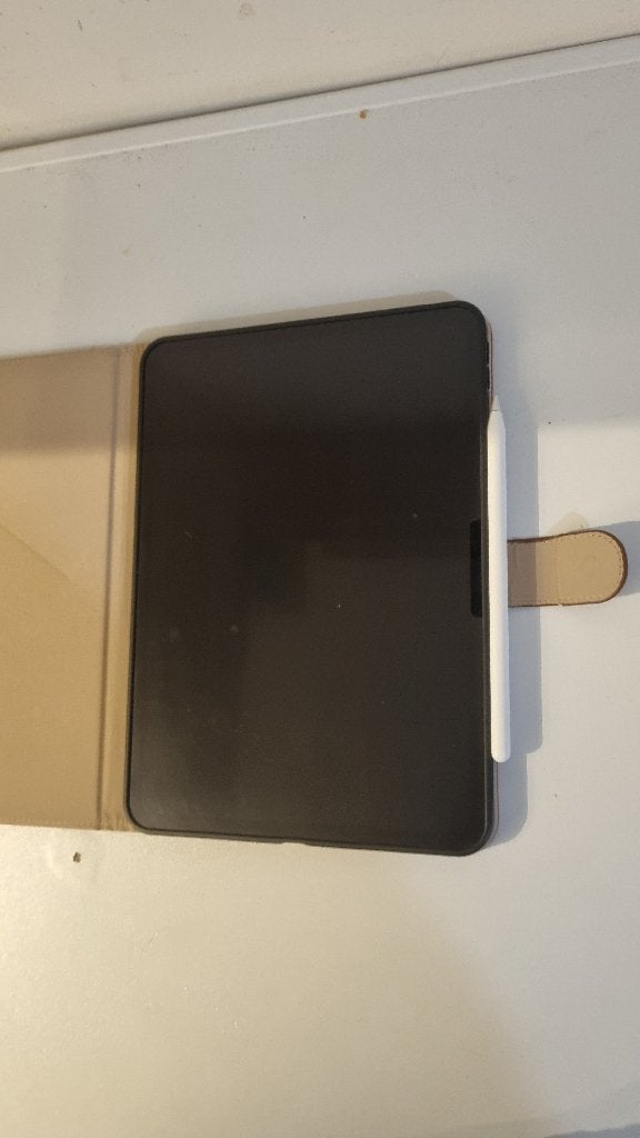 iPad Pro 11” M4 + Apple Pencil Pro + hoes, Apple iPad, Zwart, 11 inch, Ophalen of Verzenden