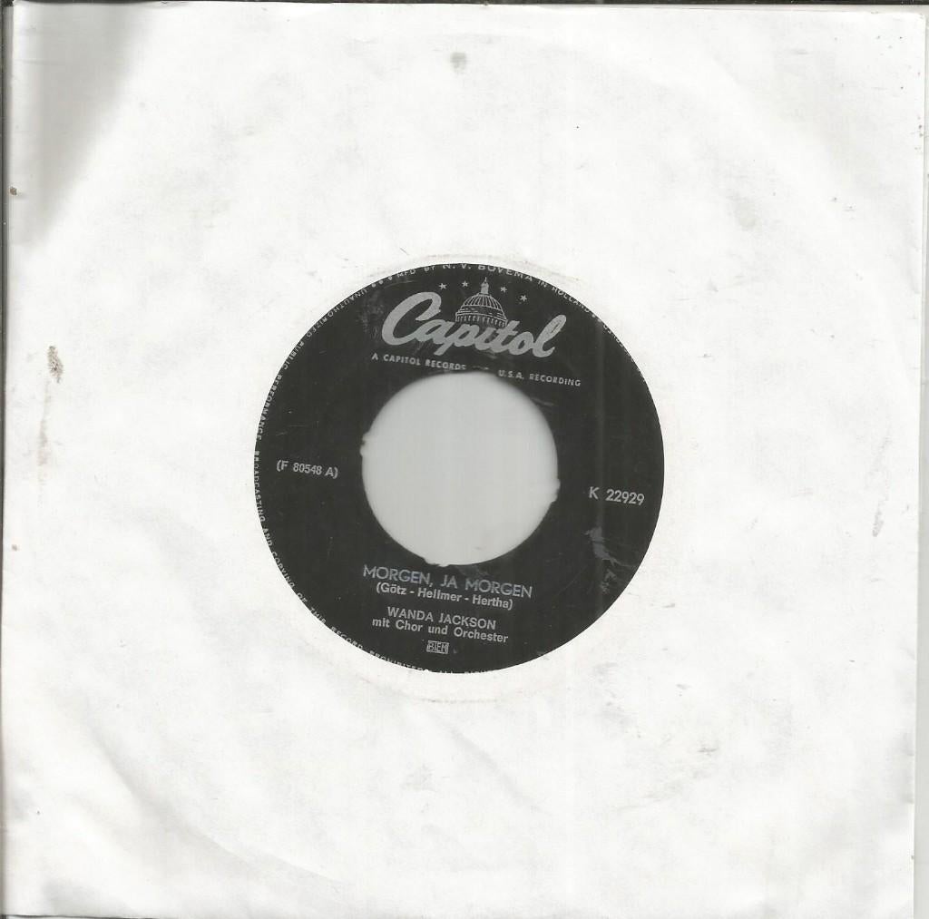 Wanda Jackson – Morgen, Ja Morgen (1965), Ophalen of Verzenden, Gebruikt, Pop