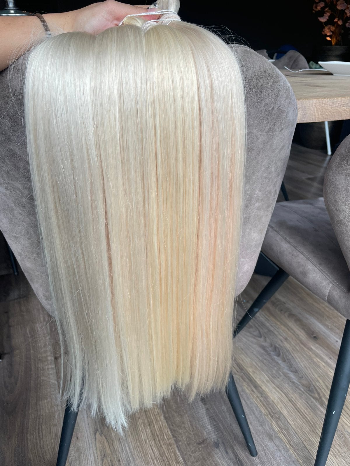 Slavisch haar top kwaliteit 100% human hair genius weft, Russia, Russia, Nieuw, Ophalen of Verzenden