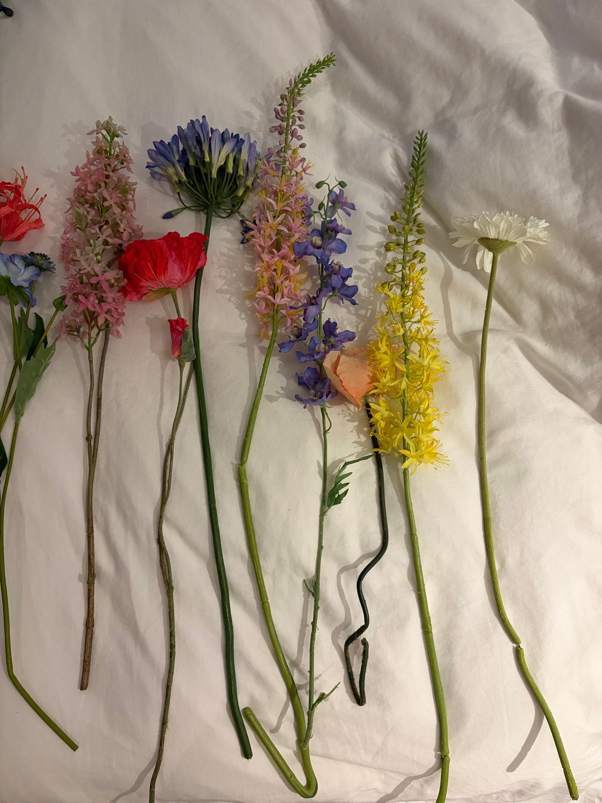 Diverse zijden bloemen, o.a. Silk-ka (als set te koop), Huis en Inrichting, Ophalen of Verzenden, Zo goed als nieuw
