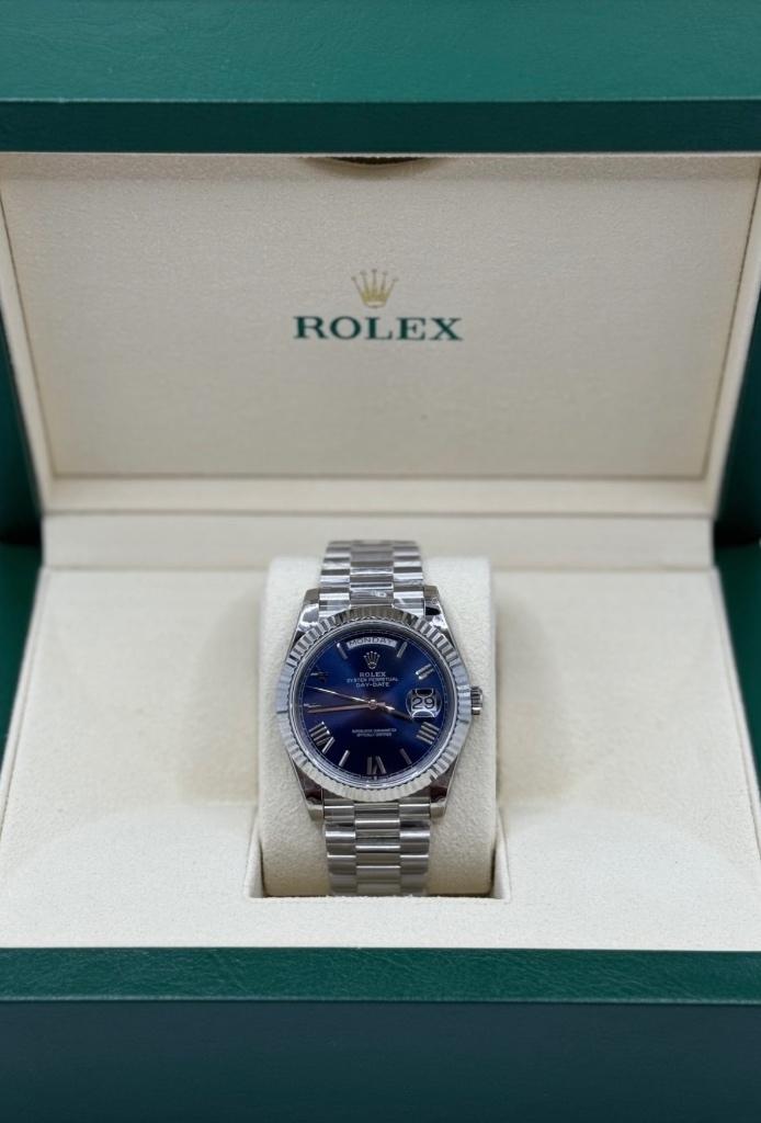 Rolex Daydate, Sieraden, Tassen en Uiterlijk, Horloges | Heren, Staal, Polshorloge, Nieuw, Ophalen of Verzenden