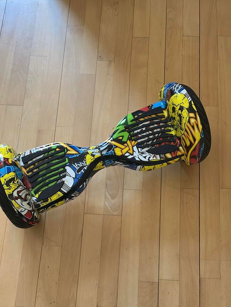 Hoverboard - Graffiti print, met luchtbanden, Fietsen en Brommers, Steps, Ophalen, Gebruikt, Overige typen