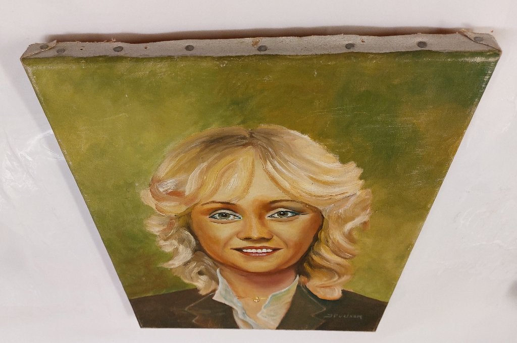 ABBA ORIGINEEL SCHILDERIJ AGNETHA FALLTSKOG J.P. van Uxem, Gebruikt, Verzenden, NvT, NvT