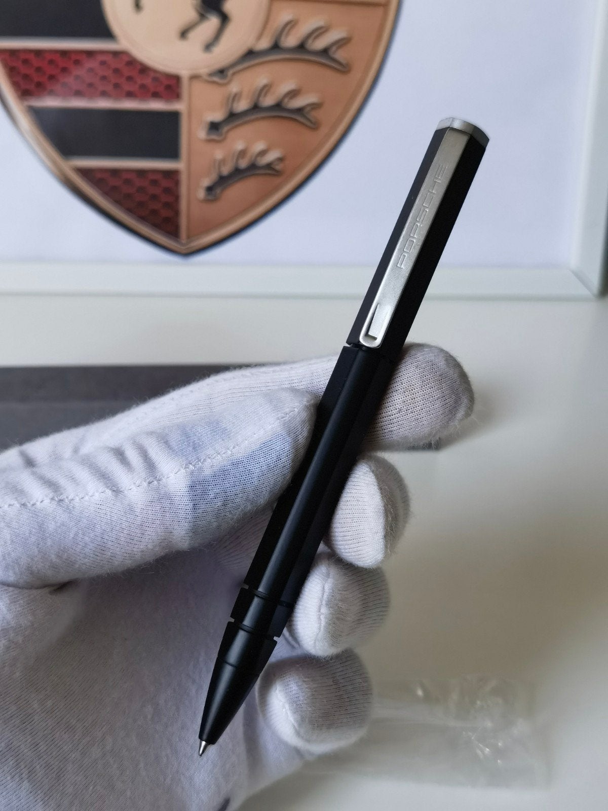 origineel porsche pen / porsche balpen ️, Verzamelen, Ophalen of Verzenden, Nieuw, Balpen, Overige merken