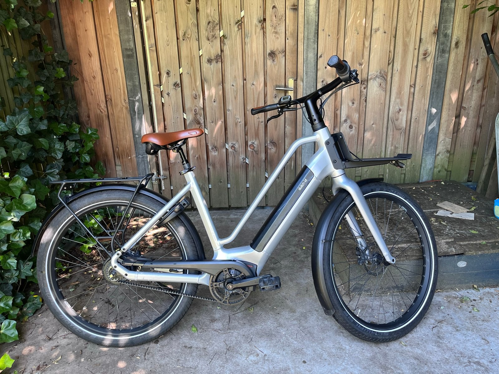 Dutch ID Flow. Elektrische fiets, lage instap Maat 53, Zo goed als nieuw, 51 tot 55 cm, 50 km per accu of meer, Ophalen
