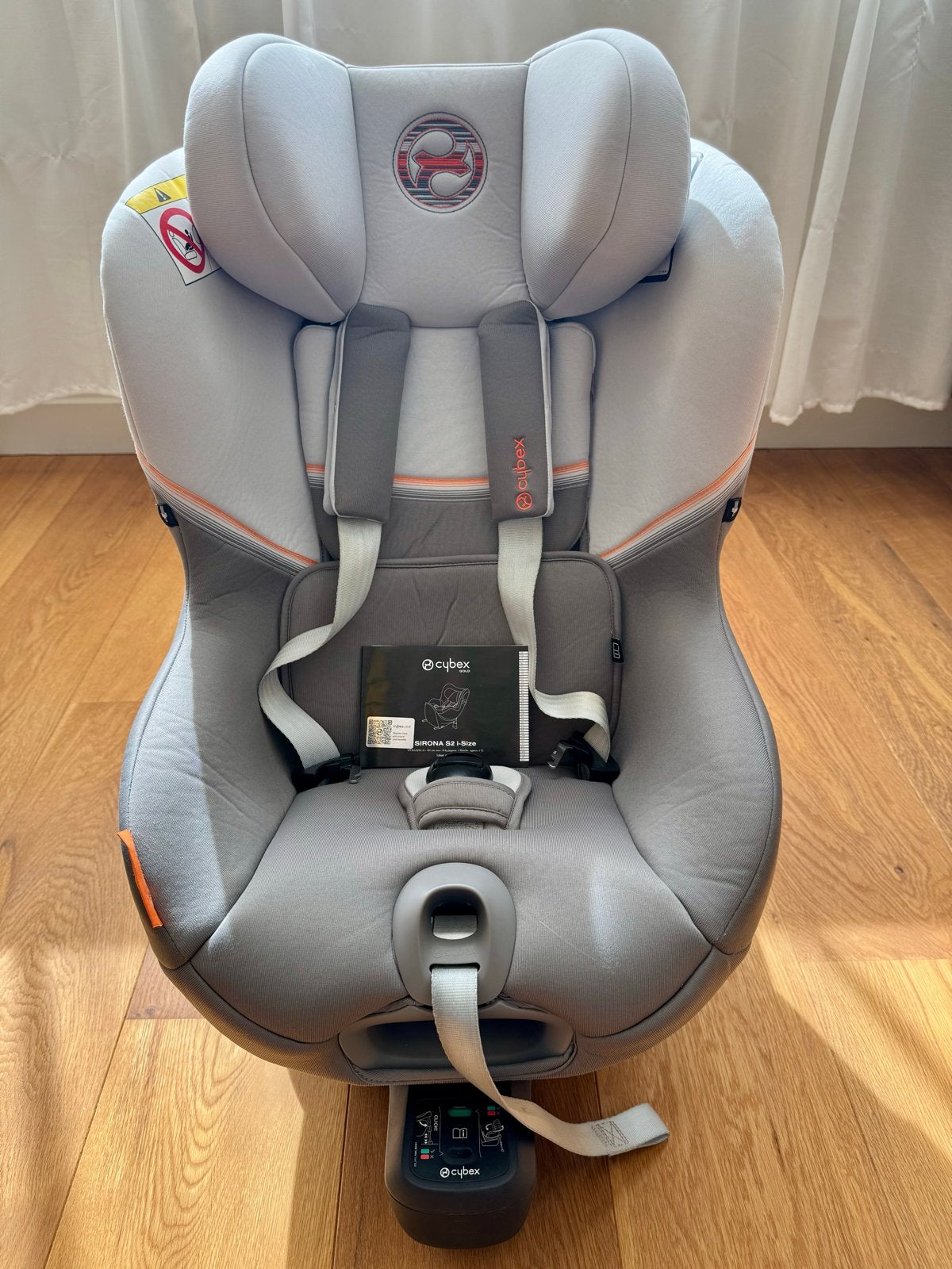 Cybex Sirona S2 i-Size autostoel 360 draaibaar Isofix (2024), Verstelbare rugleuning, Gebruikt, 0 t/m 18 kg, Isofix