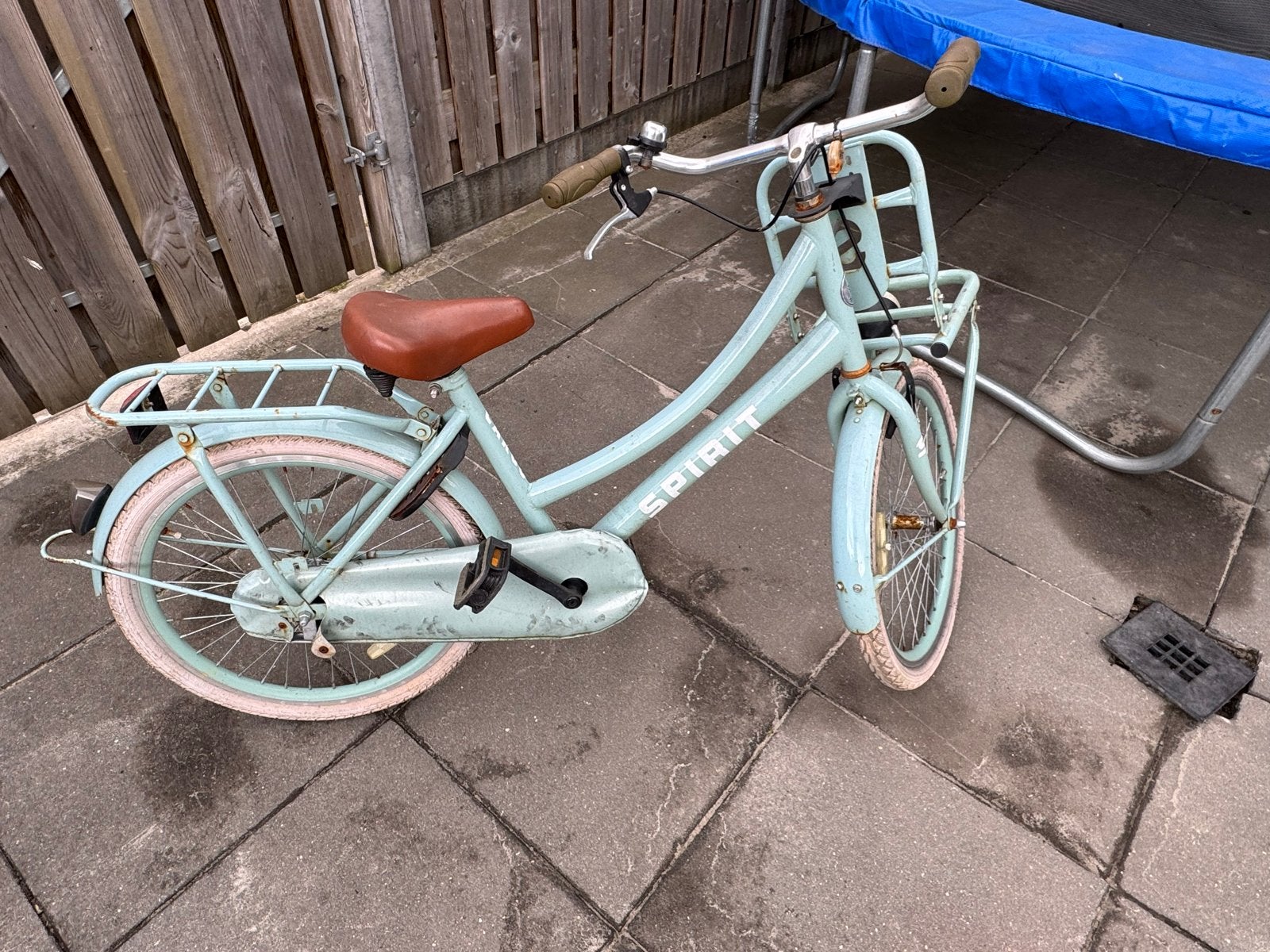 Meisjesfiets 24 inch - Spirit Cargo, Velgrem, Ophalen of Verzenden, Handrem, Gebruikt