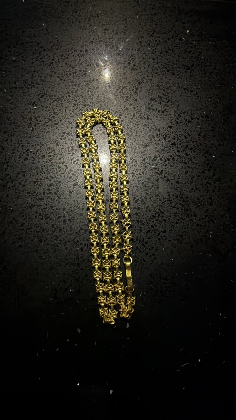 Gouden Koningsschakel Ketting 18 Karaat - 70 Gram, Ophalen of Verzenden, Gebruikt, Goud