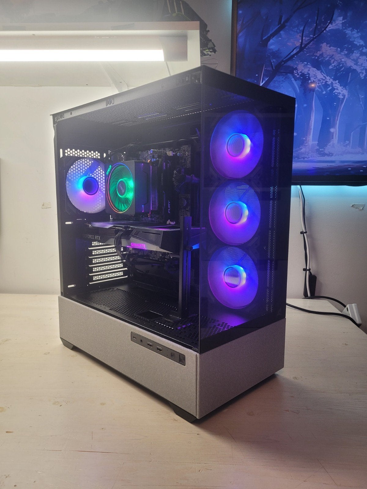 GAME PC/RTX 3060 12GB/RYZEN 7 3700X/16GB DDR4/ ''NIEUW'' /, Computers en Software, Desktop Pc's, 256 GB, Ophalen of Verzenden