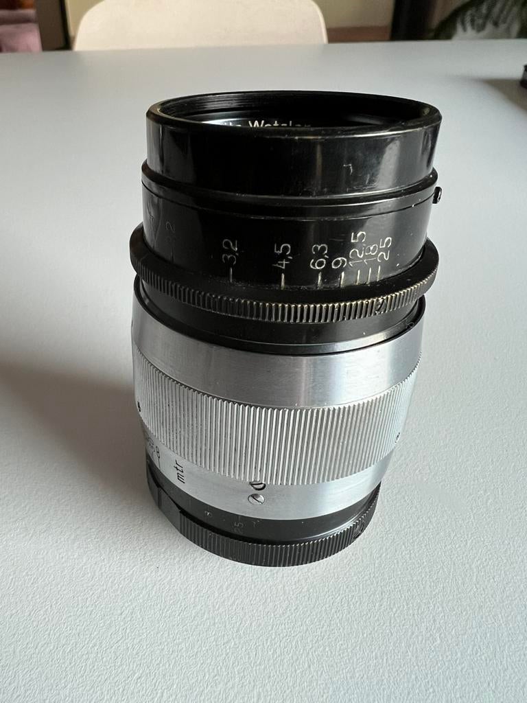 Leica Hektor 73mm 1.9, zeldzaam!, Gebruikt, Leica, Nvt, Nvt