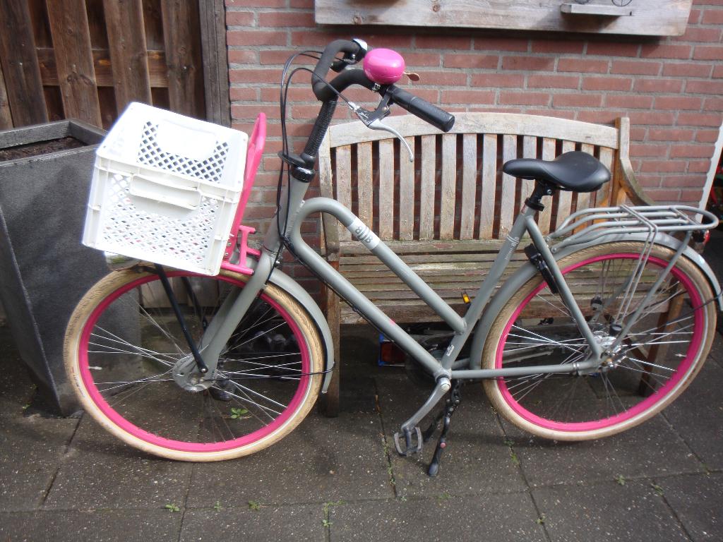 leuke goede batavus bub dames/transportfiets 56 cm 3 V, Fietsen en Brommers, Fietsen | Dames | Damesfietsen, Ophalen, Gebruikt