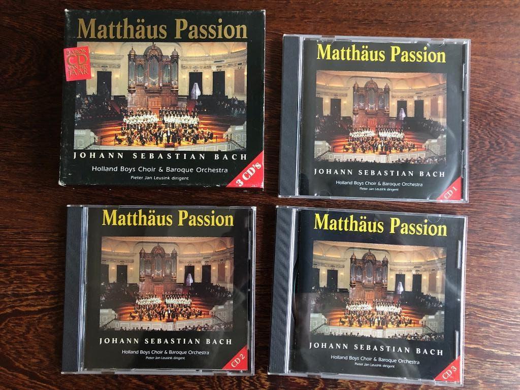 * Bach Matthaus Passion Hollands Boy Choir Baroque Orchestra, Cd's en Dvd's, Cd's | Klassiek, Ophalen of Verzenden, Barok, Zo goed als nieuw