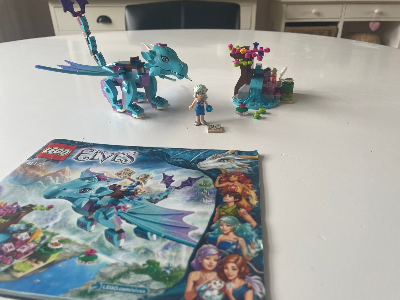 Lego elves Naida en waterdraak, Overige thema's, Lego, Ophalen of Verzenden, Zo goed als nieuw