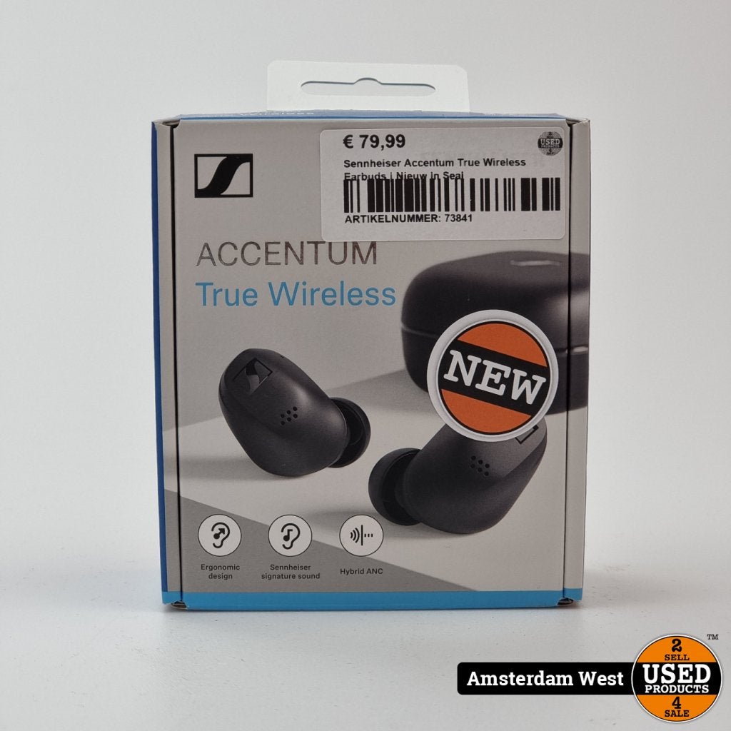 Sennheiser Accentum True Wireless Earbuds | Nieuw In Seal, Sennheiser, Gebruikt, https://www.sennheiser.com/global-contact, Am Labor 1, 30900 Wedemark, Duitsland