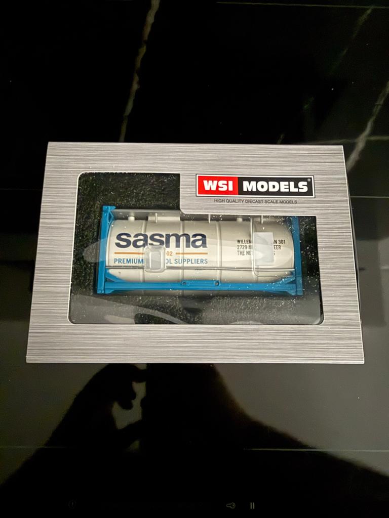 WSI SASMA Tankcontainer 1:50, Ophalen of Verzenden, Nieuw, Overige typen, Wsi