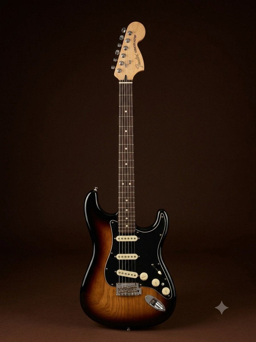 Fender stratocaster MiM 2017, noiseless pu's, Ophalen, Zo goed als nieuw, Solid body, Fender