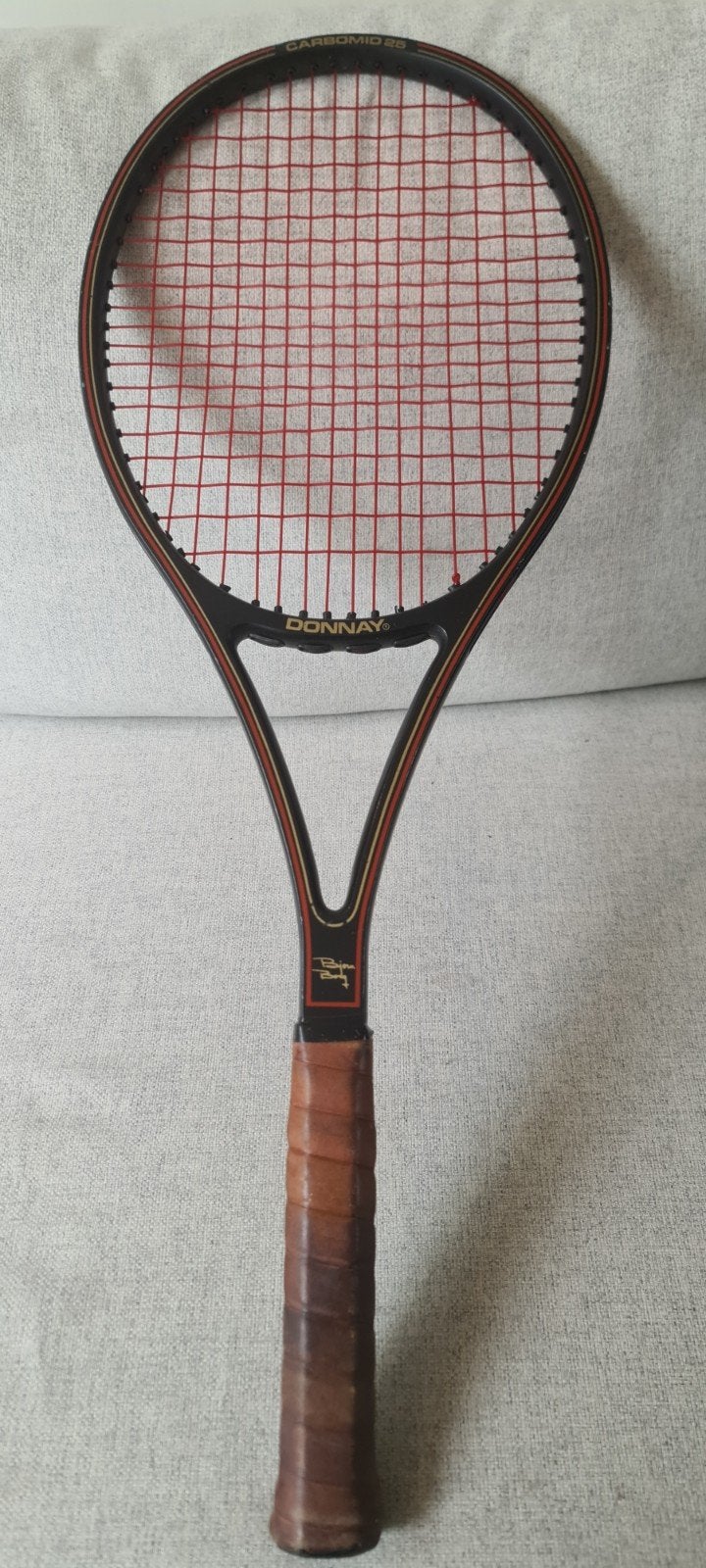 tennisracket Donnay Bjorn Borg heren Carbomid 25 jaren 80, Sport en Fitness, Ophalen of Verzenden, Gebruikt, Racket