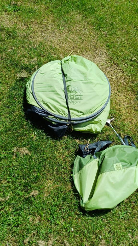 Wildebeast Shinga 2-persoons pop-up tent - Snel op te zetten, Caravans en Kamperen, Tenten, Ophalen