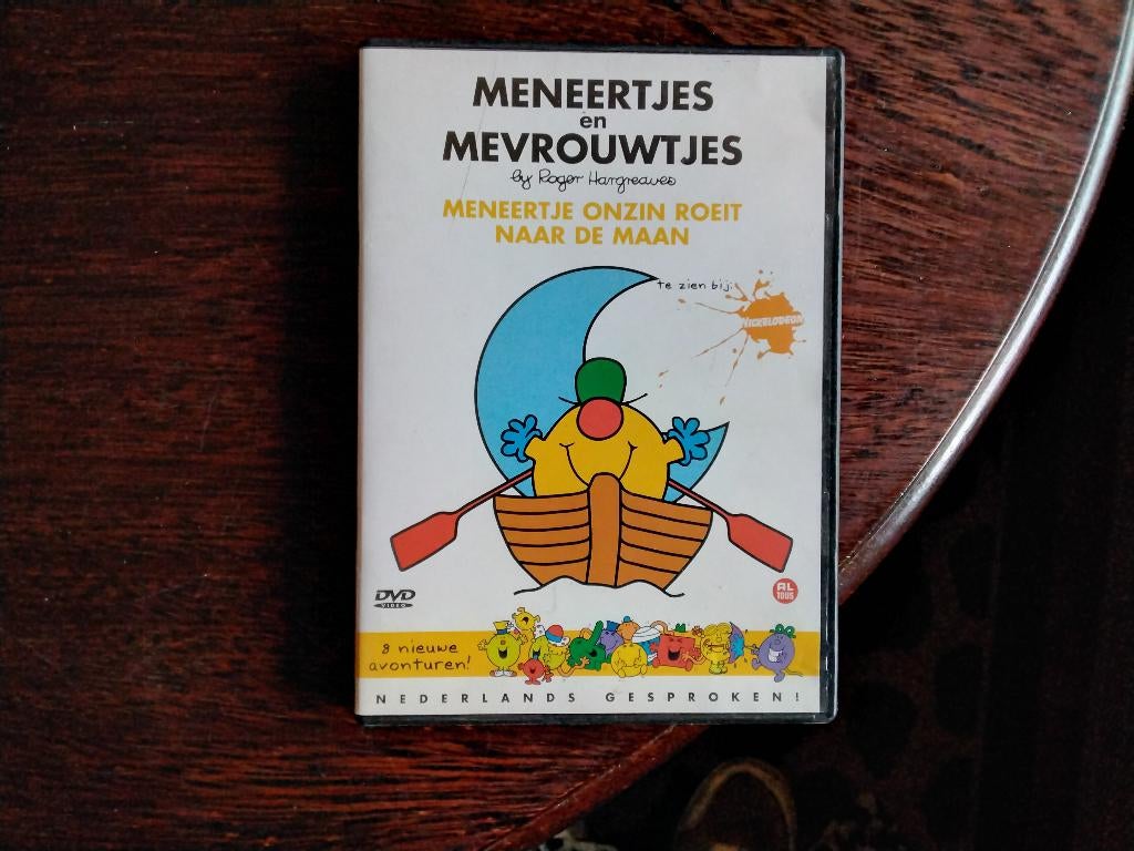 Meneertjes en mevrouwtjes meneertje onzin roeit naar de maan, Avontuur, Alle leeftijden, Ophalen of Verzenden, Zo goed als nieuw