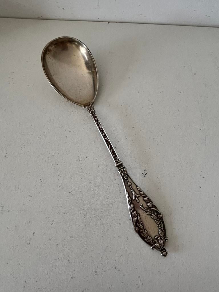 Marmelade lepel - antiek zilver, Verzenden