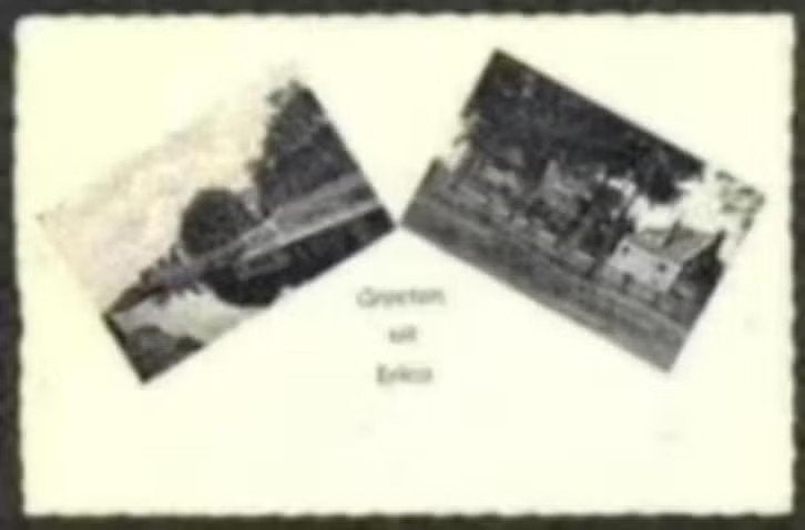 Groeten uit Erica Drenthe Kalffsluis en Christelijke School, Verzamelen, Ophalen of Verzenden, 1920 tot 1940, Ongelopen, Drenthe