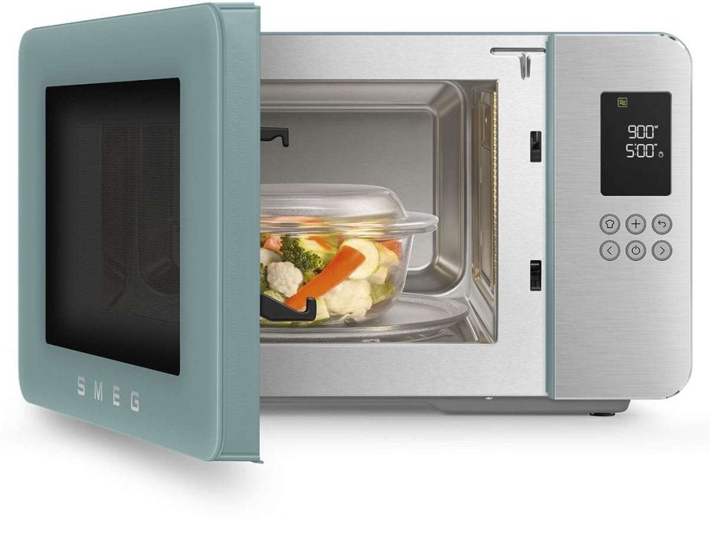 SMEG combi Magnetron MOC01 - Nieuw, Info@mystore.nl, Combimagnetron, Crisp, Minder dan 45 cm