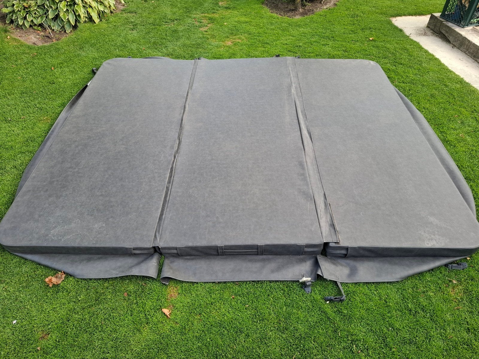 Gebruikt cover voor jacuzzi/spa 275 x 228 cm, Ophalen, Gebruikt, Afdekzeil