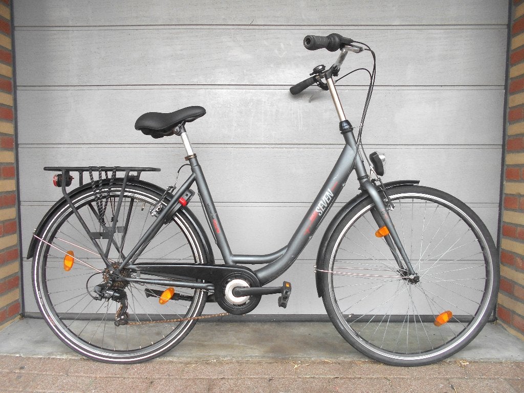 Schitterende Dutch Flavor Urban Seven, Alles werkt perfect, 53 tot 56 cm, Versnellingen, Zo goed als nieuw, Ophalen