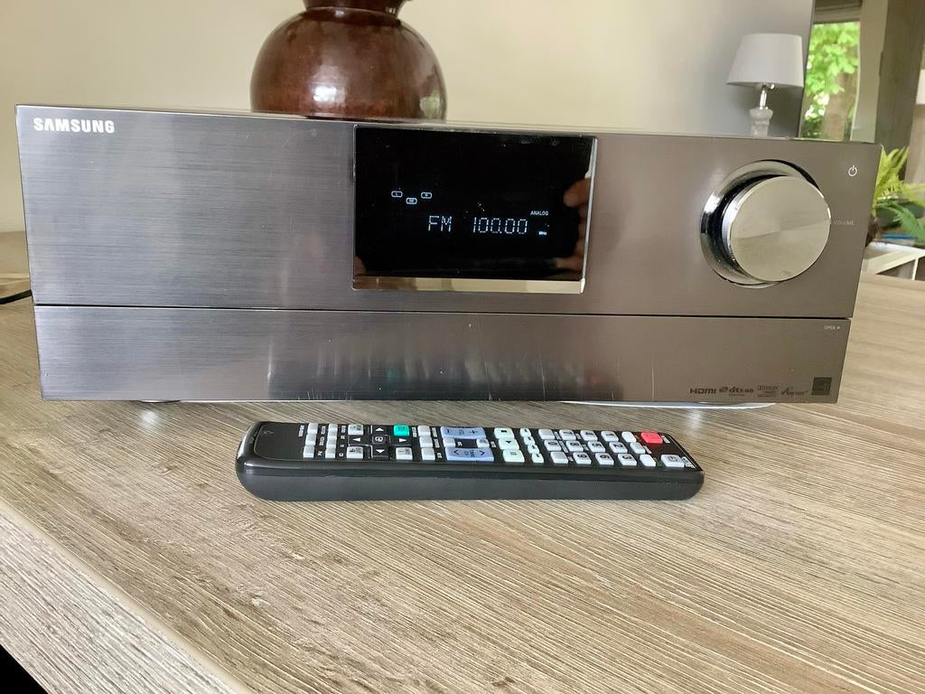 Samsung AV-receiver HW-C779S met HDMI en iPod/iPhone dock, Overige merken, Ophalen of Verzenden, 120 watt of meer, Gebruikt