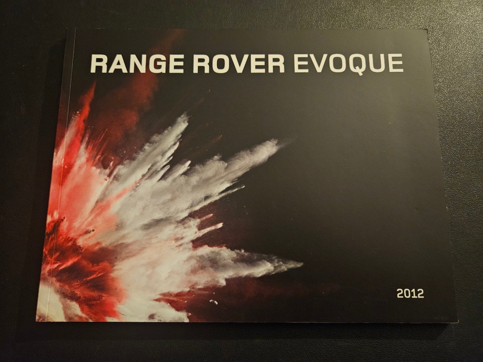 Brochure Range Rover Evoque 2012, Ophalen of Verzenden, Zo goed als nieuw, Overige merken