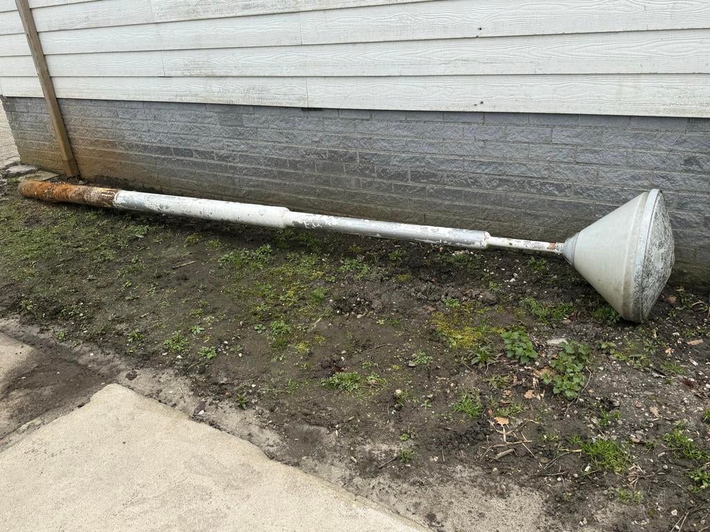 Lantaarnpaal, Tuin en Terras, Ophalen, Gebruikt, Staande lamp, Netvoeding