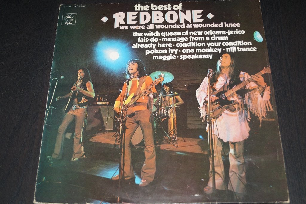 LP Redbone - The best of Redbone - krasvrij 1823, Cd's en Dvd's, Vinyl | Pop, Ophalen, LP, Pop, Zo goed als nieuw